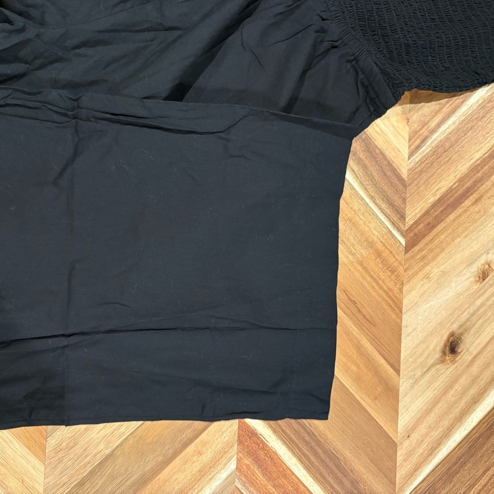 LOFT Black Ruffled Jumpsuit - Picture 3 of 8